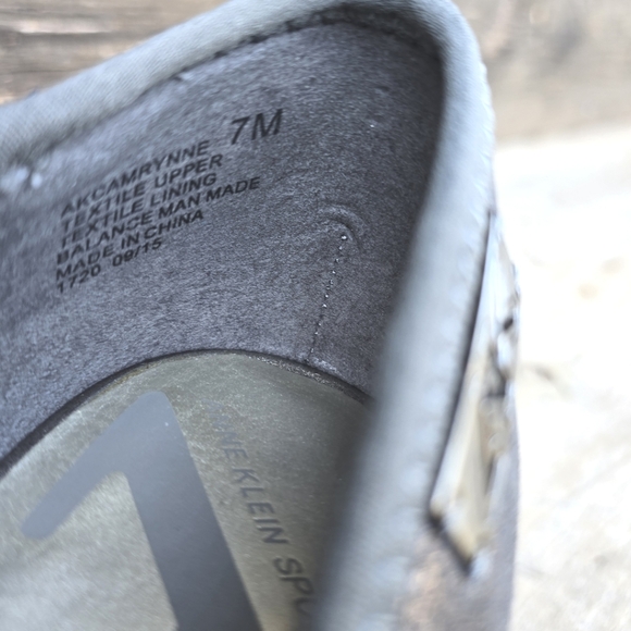 Anne Klein Sport Camrynne Modern Classic Peep Toe Comfort Wedge 7M - Picture 13 of 16